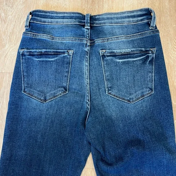 Vervet Blue Women's Flare Jeans - Stretch - Picture 3 of 7